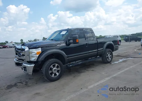 2016 Ford F-250 Lariat z USA, uszkodzony, nr VIN 1FT7X2B65GEC29178
